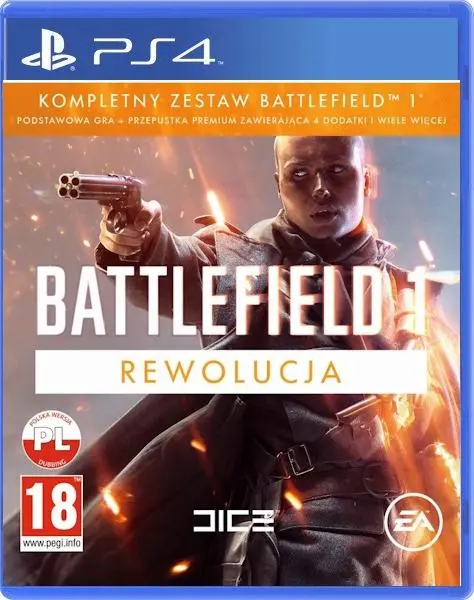Battlefield 1 Rewolucja Gra na PS4 (Kompatybilna z PS5)