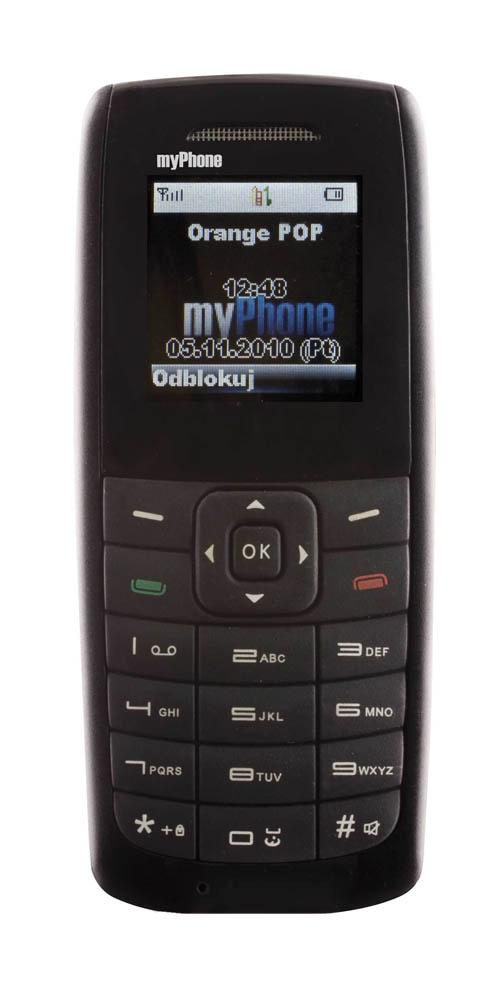 myPhone 1180 Tutti (czarno-czerwony)
