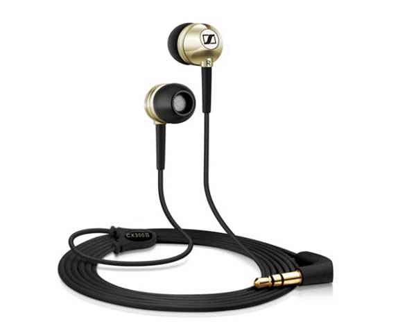 Słuchawki przewodowe Sennheiser CX 300-II Precision (złoty)
