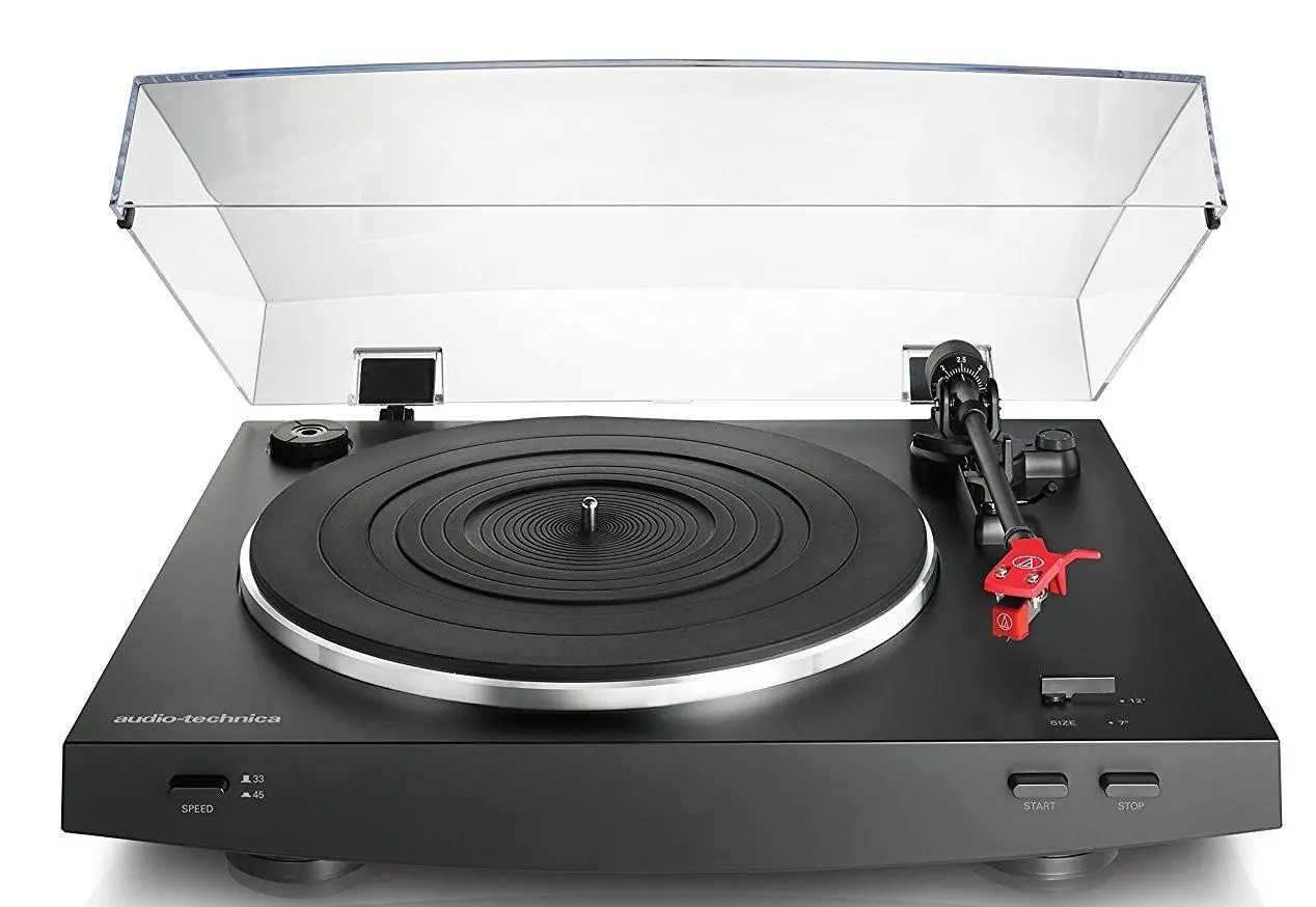 Gramofon Audio-Technica AT-LP3 Automatyczny Napęd paskowy Przedwzmacniacz Czarny