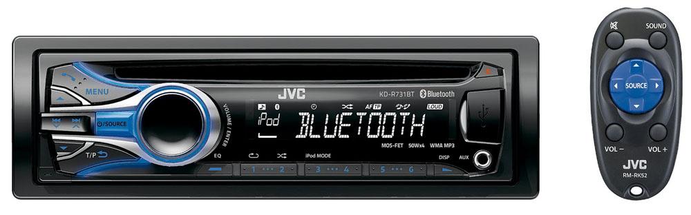 Radioodtwarzacz samochodowy JVC KD-R731BT