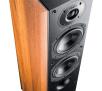 Zestaw stereo Yamaha MusicCast R-N303D (czarny), Indiana Line Nota 550 X (orzech)