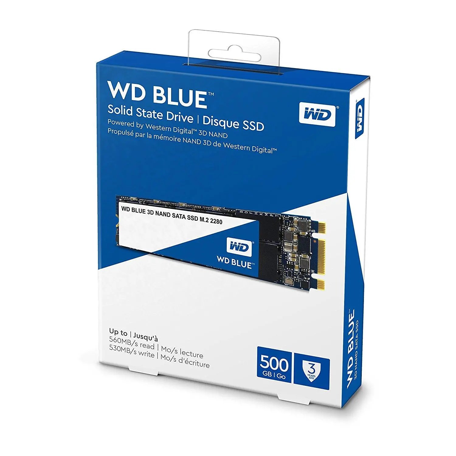 фото SSD накопичувач WD SSD Blue M.2 500 GB (S500G2B0B)