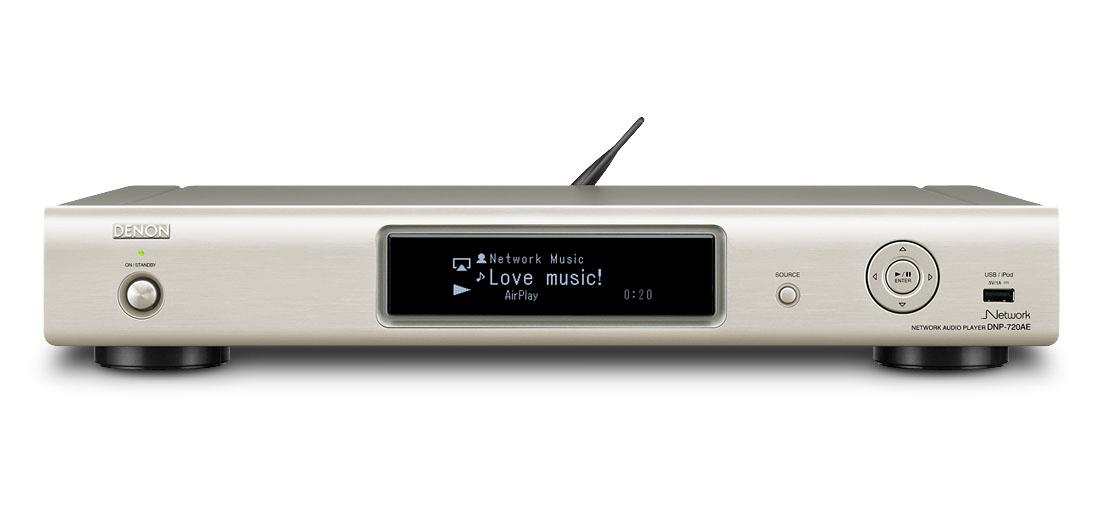Odtwarzacz Denon DNP-720AE (srebrny)