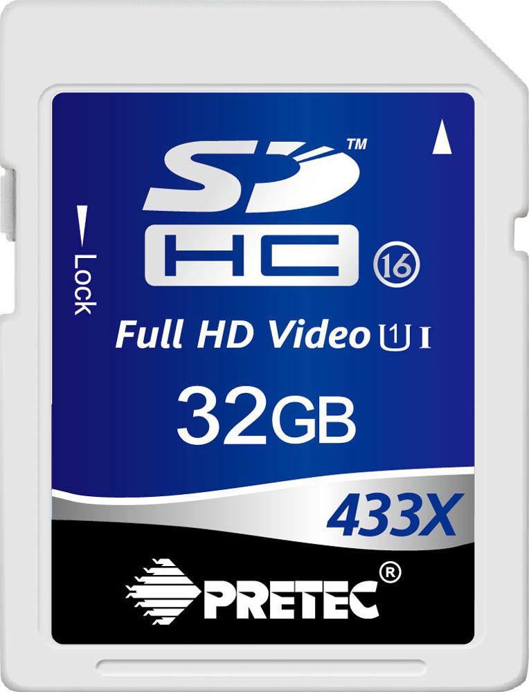Pretec SDHC UHS-I Class 16 32GB