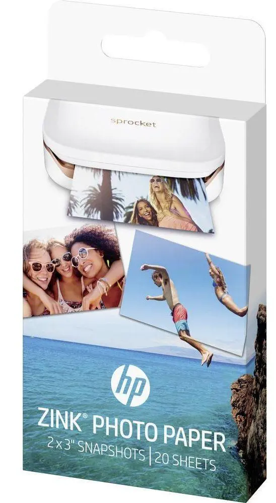 Papier fotograficzny HP ZINK W4Z13A 20 Arkuszy