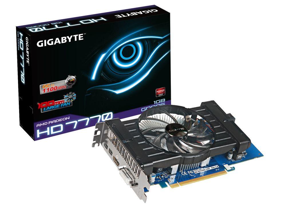 Gigabyte ATI Radeon HD7770 1024MB DDR5 128bit