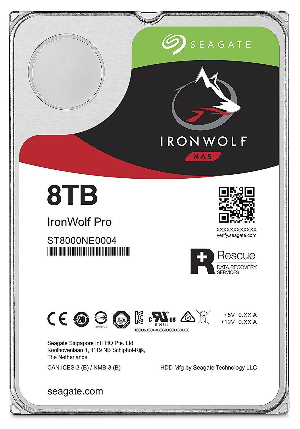 Dysk Seagate IronWolf Pro ST8000NE0004 SATA3 3,5" 8TB