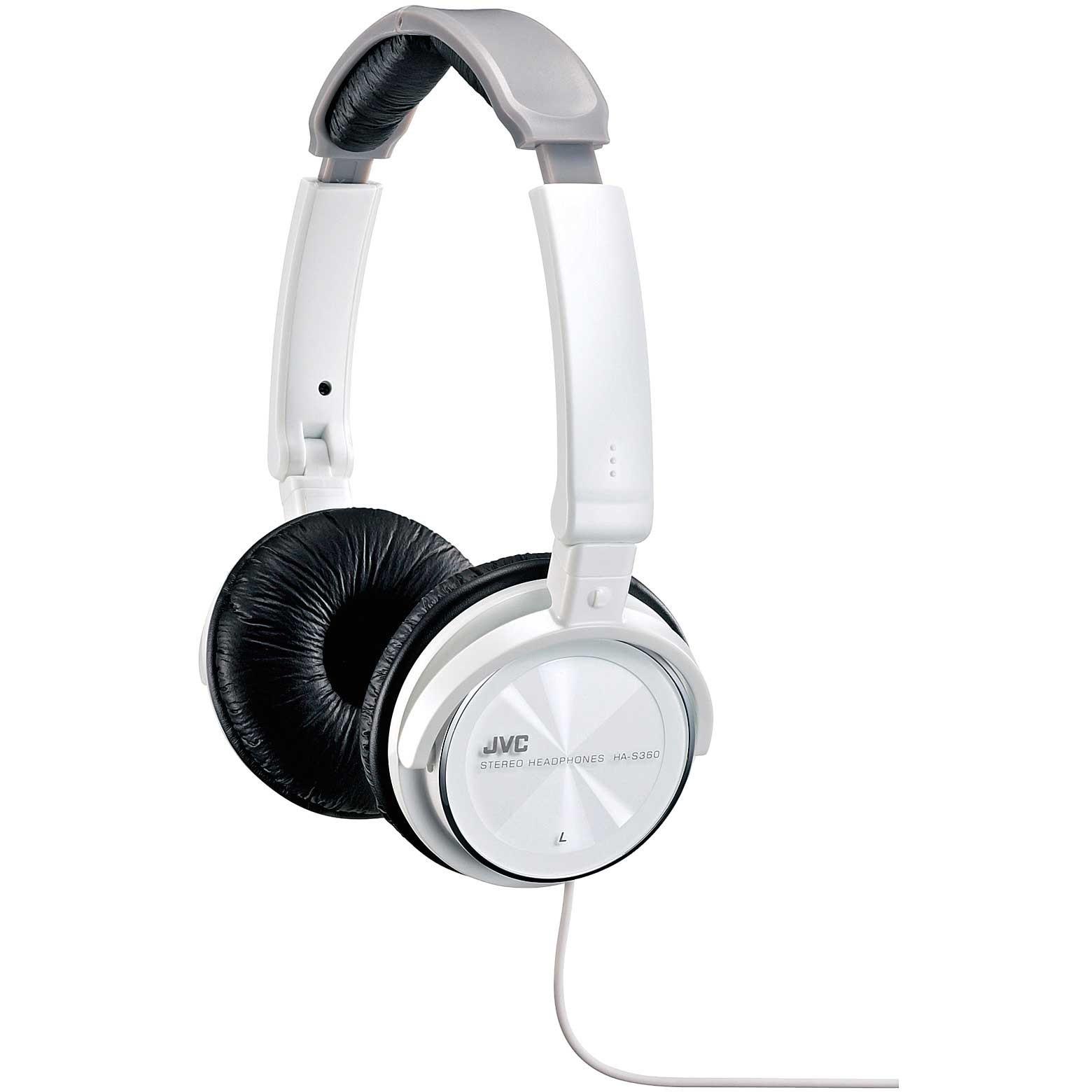 Słuchawki przewodowe JVC HA-S360 (biały)