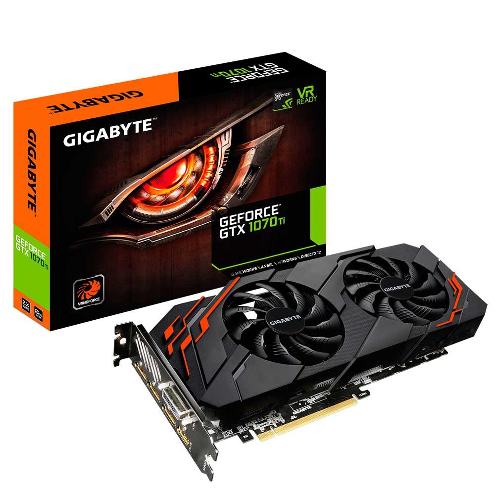 Gigabyte GeForce GTX 1070 Ti WindForce 8GB GDDR5 256bit