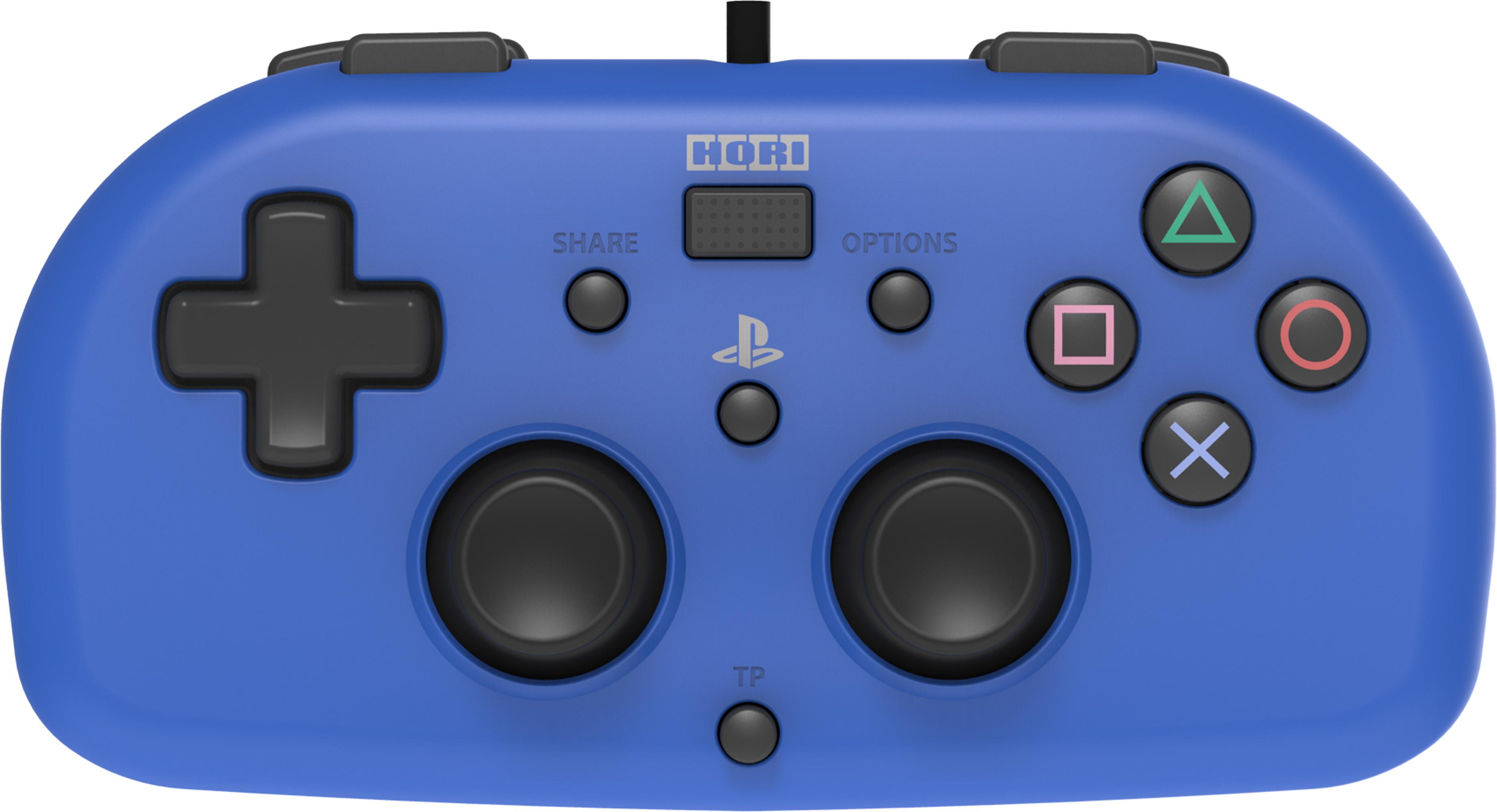 Pad Hori Wired Mini Gamepad do PS4 - przewodowy - niebieski