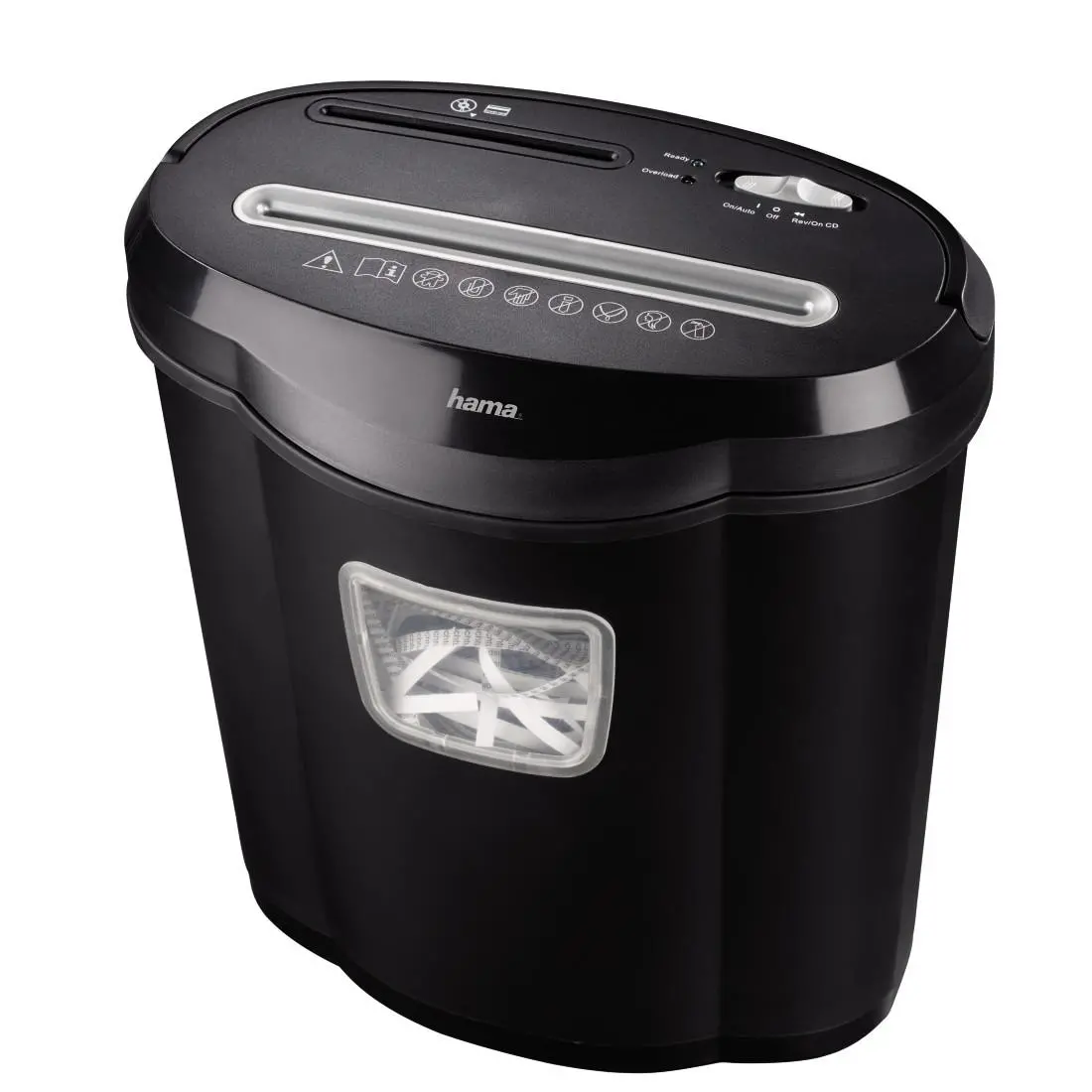 Niszczarka Hama Premium X12CD Czarno-srebrny