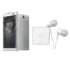 Smartfon Sony Xperia XA2 (srebrny) + słuchawki SBH24