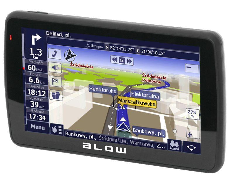 BLOW GPS50B + AutoMapa Polska XL