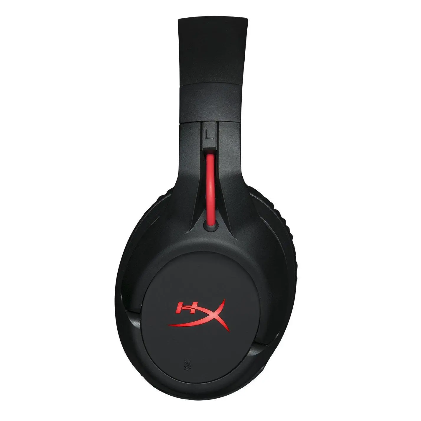 Słuchawki bezprzewodowe z mikrofonem HyperX Cloud Flight HX-HSCF-BK/EM Nauszne Czarno-czerwony