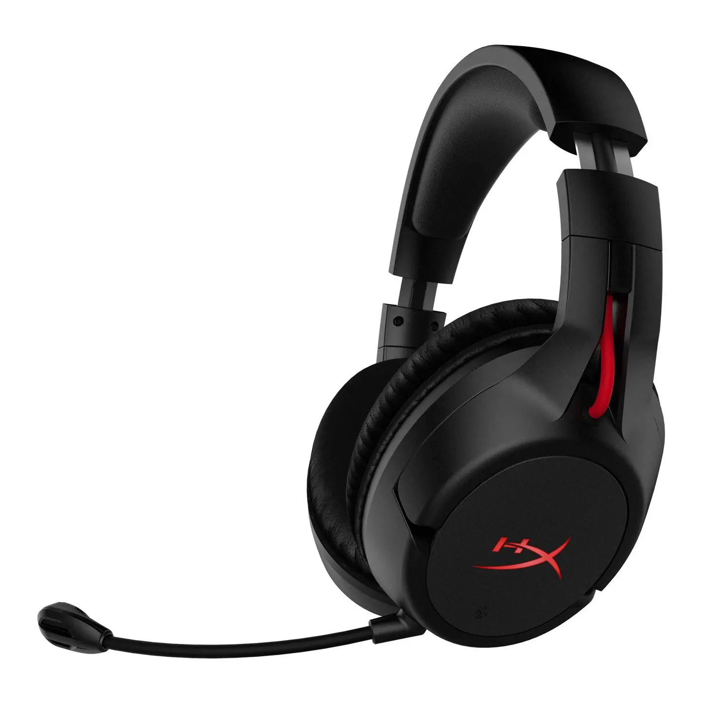 Słuchawki bezprzewodowe z mikrofonem HyperX Cloud Flight HX-HSCF-BK/EM Nauszne Czarno-czerwony