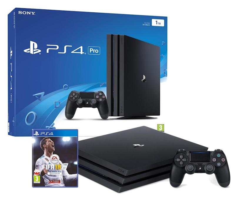 Konsola Pro Sony PlayStation 4 Pro 1TB + FIFA 18