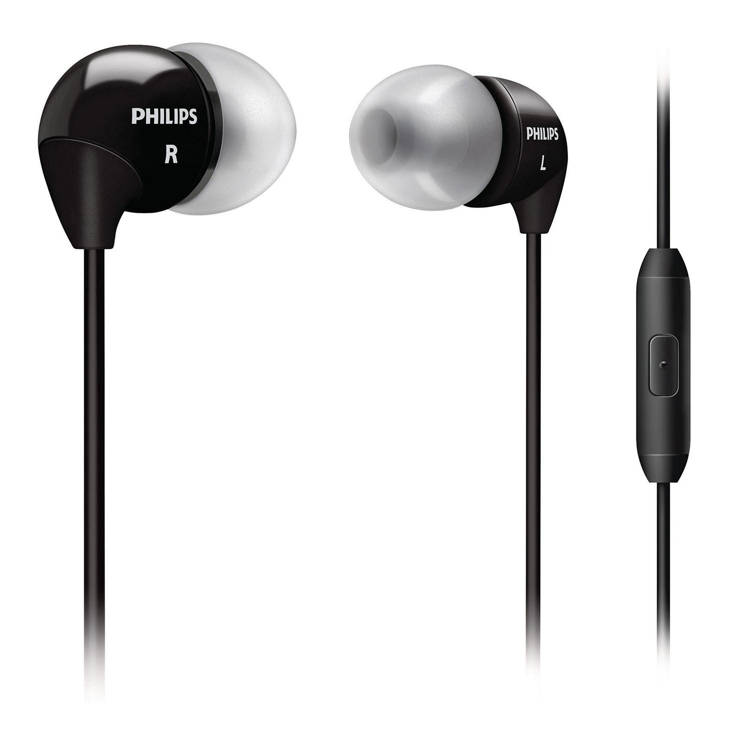 Słuchawki przewodowe Philips SHE3595BK (czarny)