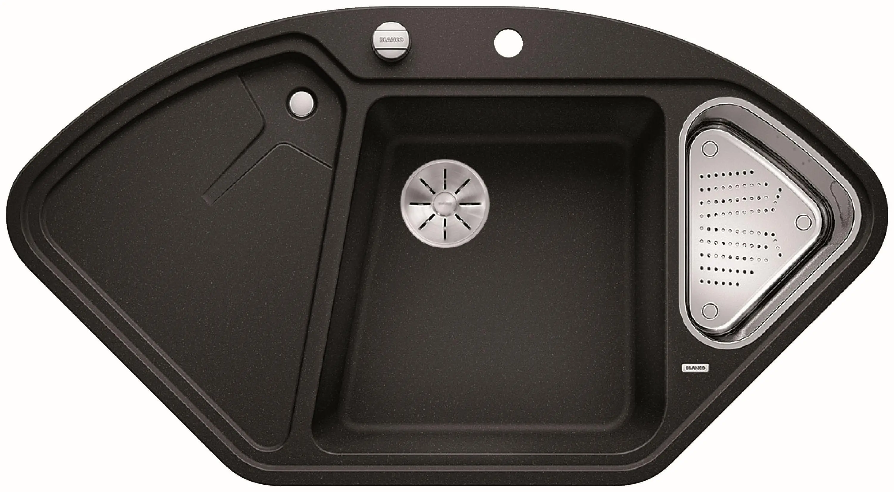 Zlewozmywak Blanco DELTA II 523656 Granitowy Antracyt