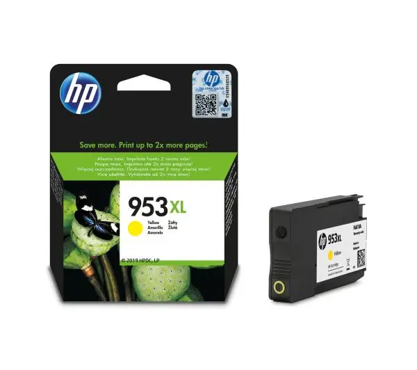 HP F6U18AE nr 953XL Żółty 20 ml