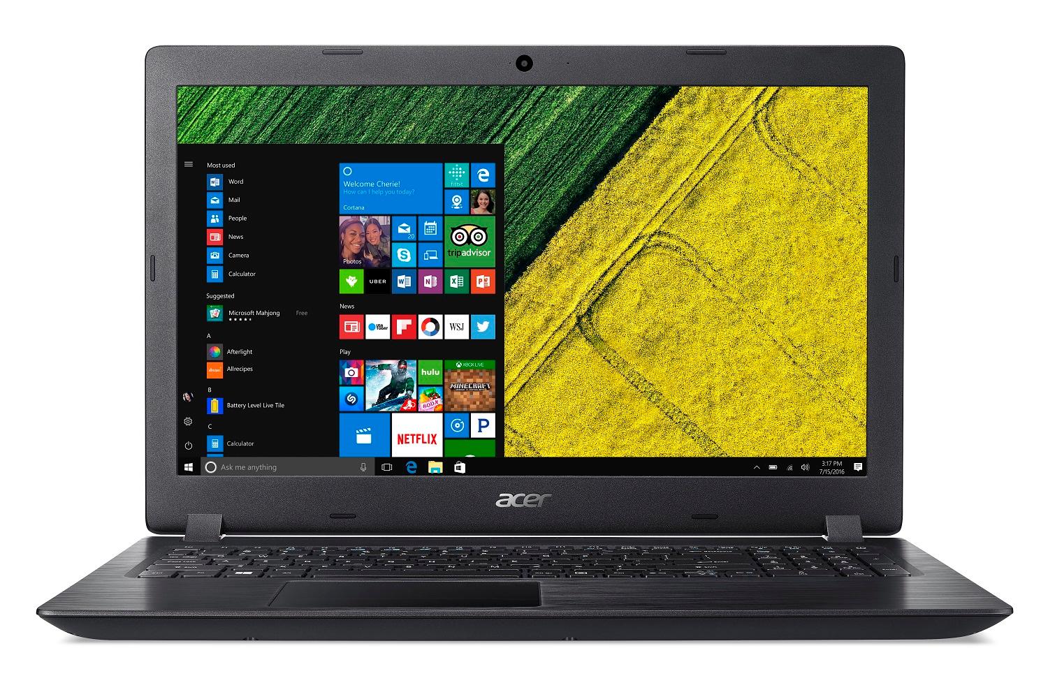 Acer Aspire 3 A315 15,6" Intel® Celeron™ N3350 4GB RAM 1TB Dysk Win10