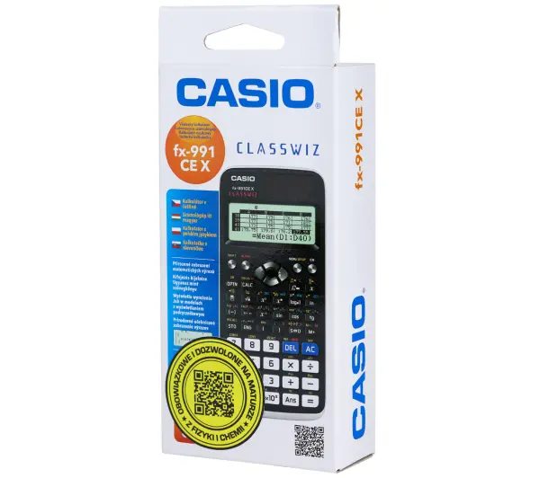 Casio FX-991CEX Biało-czarny