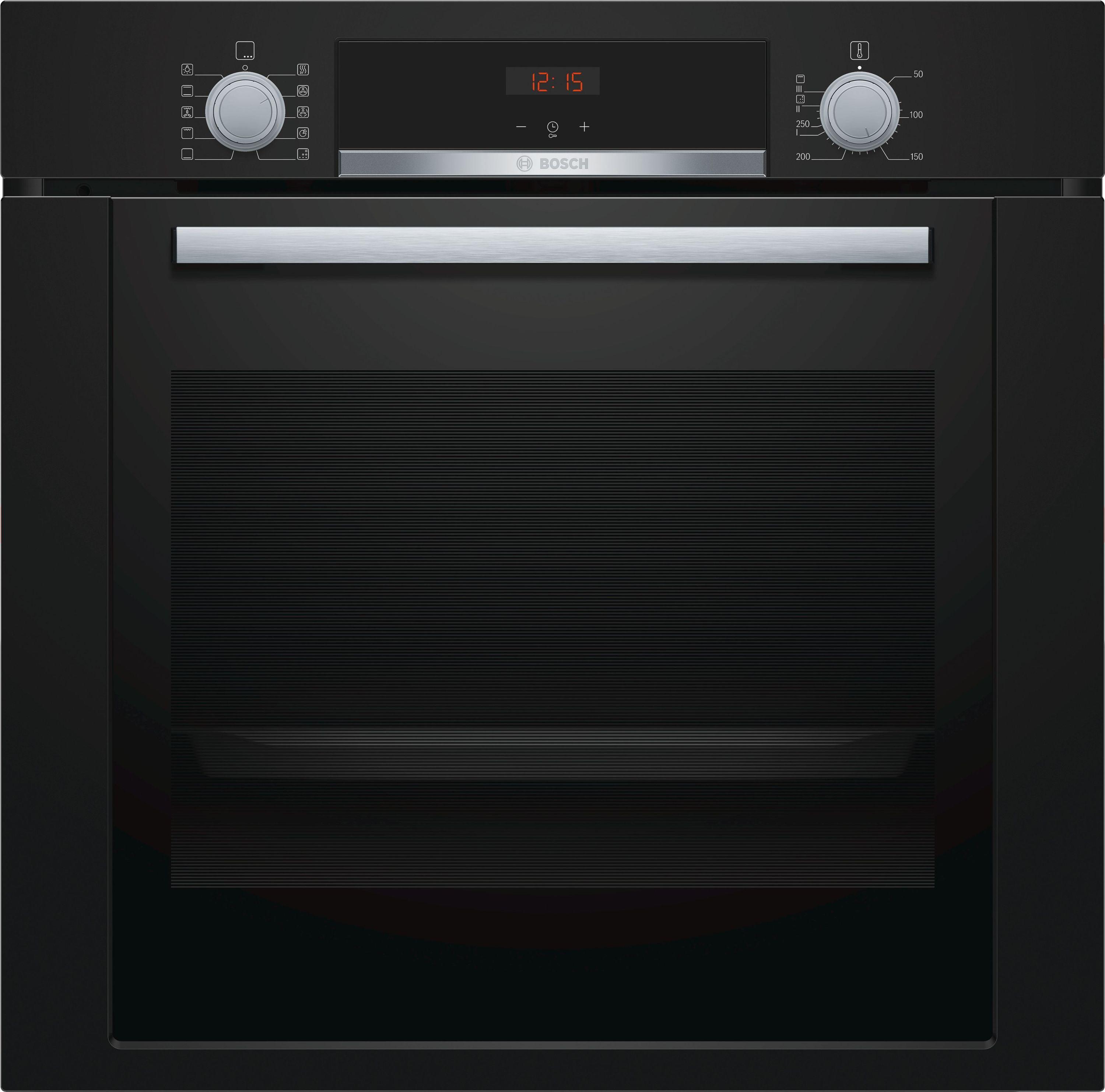 Piekarnik elektryczny Bosch HBA354YB0 Termoobieg Czarny
