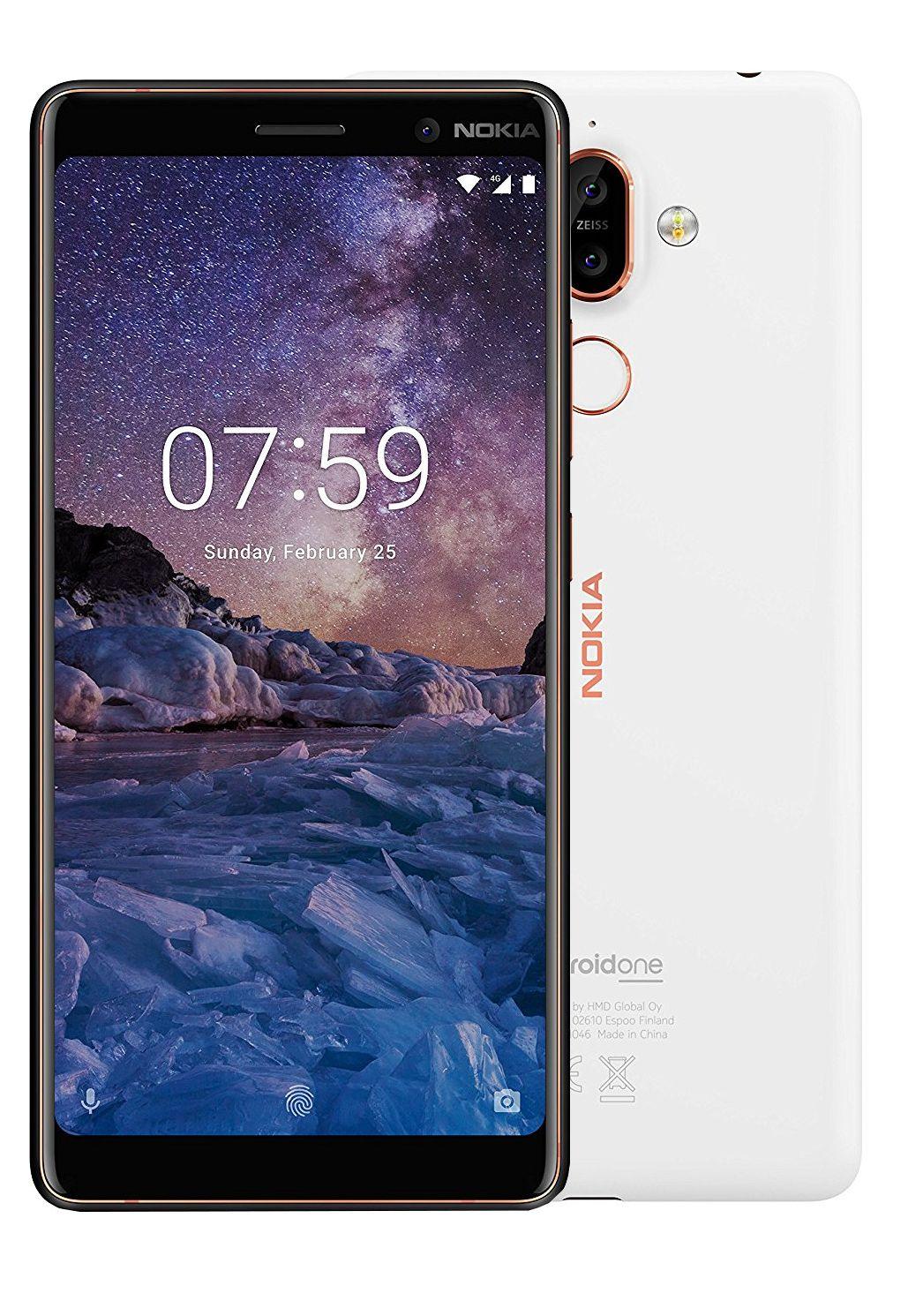 Smartfon Nokia 7 Plus (biały)
