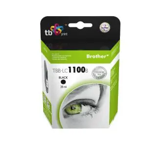 Tusz TB Print TBB-LC1100B (zamiennik LC-1100BK, LC-980BK) Czarny 30 ml
