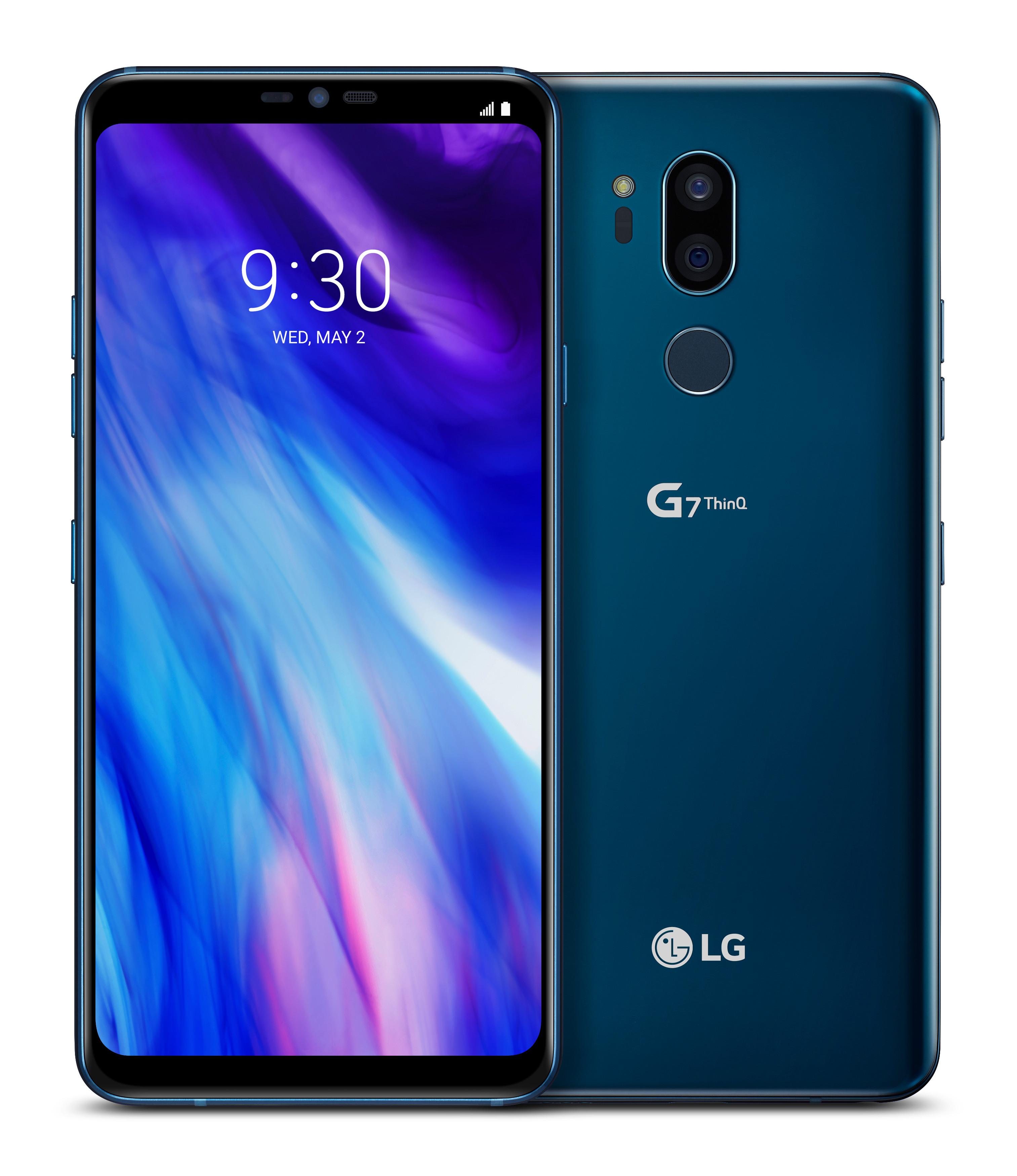 Smartfon LG G7 ThinQ (niebieski)