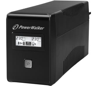 UPS Power Walker VI 850 LCD Schuko 850VA 480W