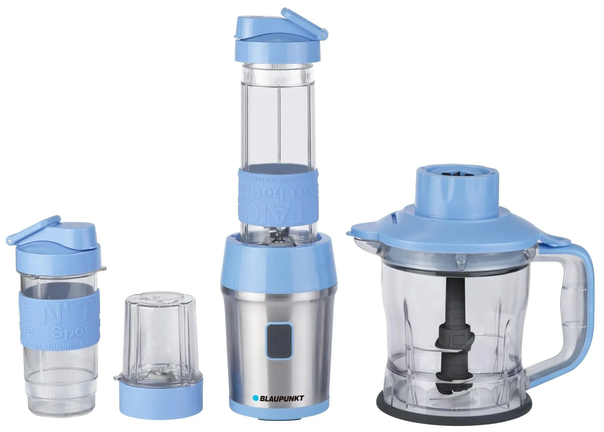 Multiblender Blaupunkt TBP601BL 1,2l Rozdrabniacz Młynek 2 butelki