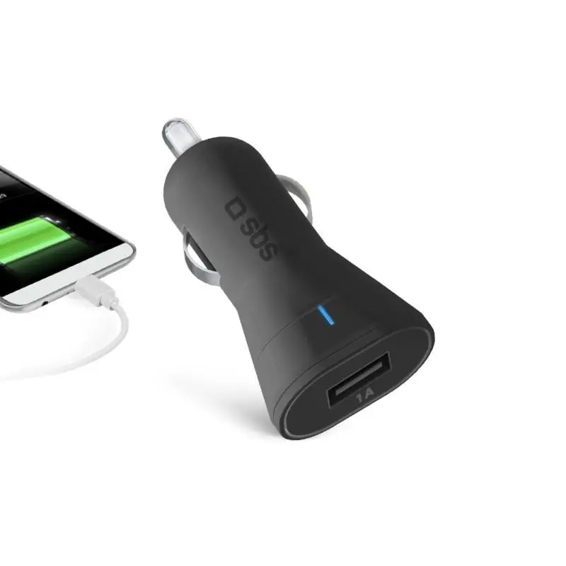 Ładowarka samochodowa SBS TECRUSB1ASTD Czarny