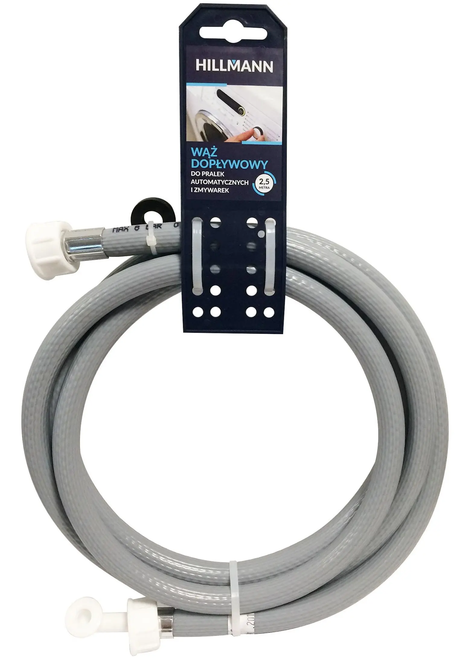 Wąż dopływowy HILLMANN AGDIN02 2,5m
