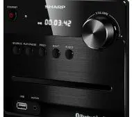 Sharp Xl-B510 Micro Audio Systeem, 40W, Bluetooth En Usb Playback, Cd-Mp3, Zwart