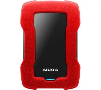 Dysk Adata Durable Lite HD330 1TB  USB 3.0 Czerwony