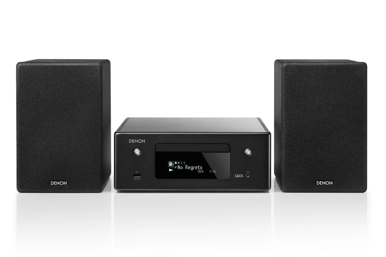 Wieża Denon CEOL N10 (RCD-N10 + SC-N10) 130W Wi-Fi Bluetooth Radio FM Internetowe Czarny