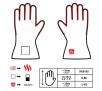 Rękawiczki GLOVII GLGM Ogrzewane rękawice uniwersalne (szary)