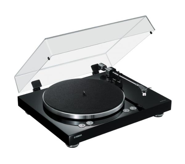 Gramofon Yamaha MusicCast Vinyl 500 Manualny Napęd paskowy Przedwzmacniacz Wi-Fi Bluetooth AirPlay Czarny