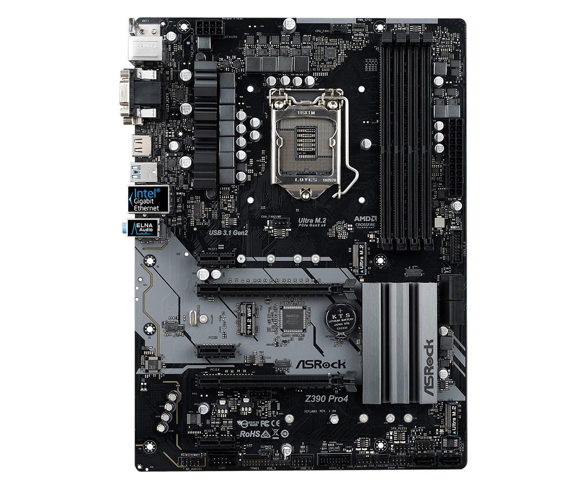 ASRock　Z390 Pro4　LGA1151 ASRock - Z390 PRO4 | smicro.pl