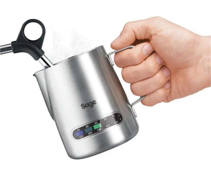фото Кавоварка ріжкова еспресо Sage Barista Express SES875BSS