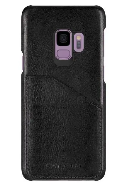 Etui Bugatti Londra do Samsung Galaxy S9 Czarny