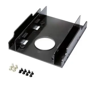 Ramka LogiLink Mocowanie dla dysków 2,5/3,5" Czarny