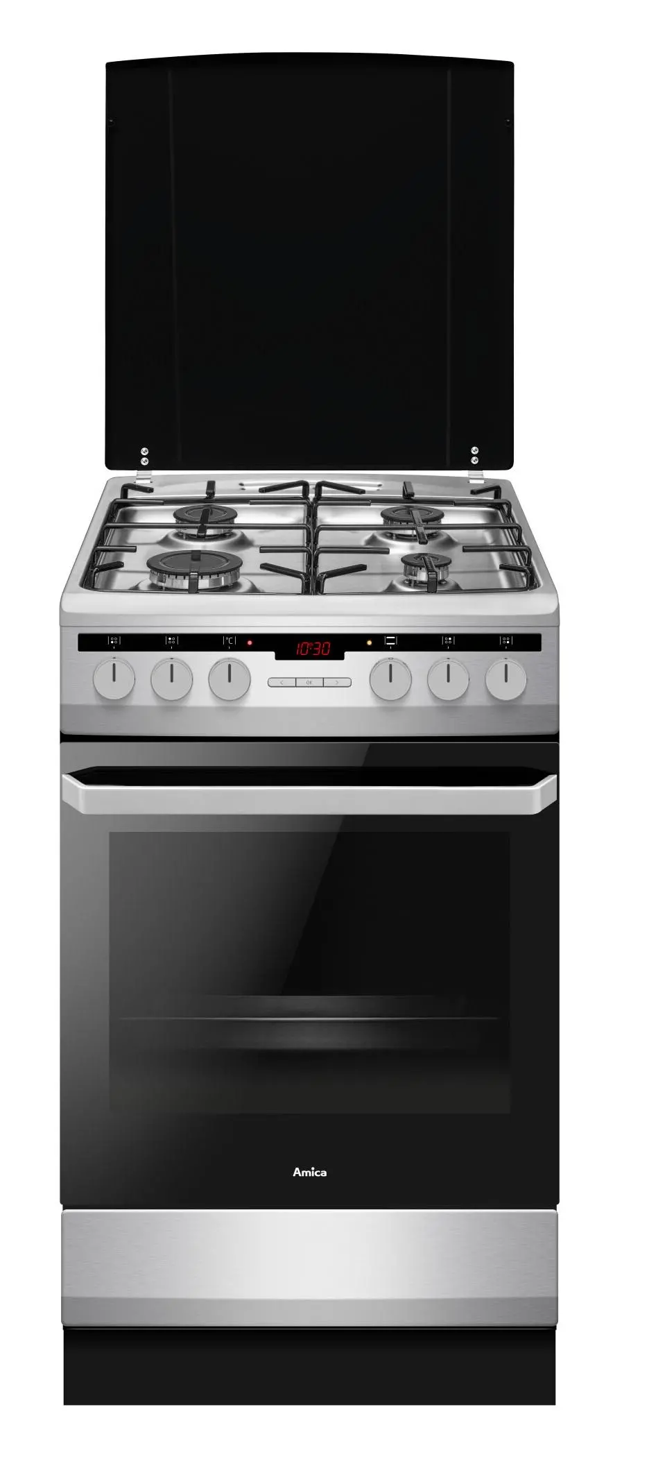 Kuchnia gazowo-elektryczna Amica 58GE3.33HZpTaQ(Xx) Termoobieg