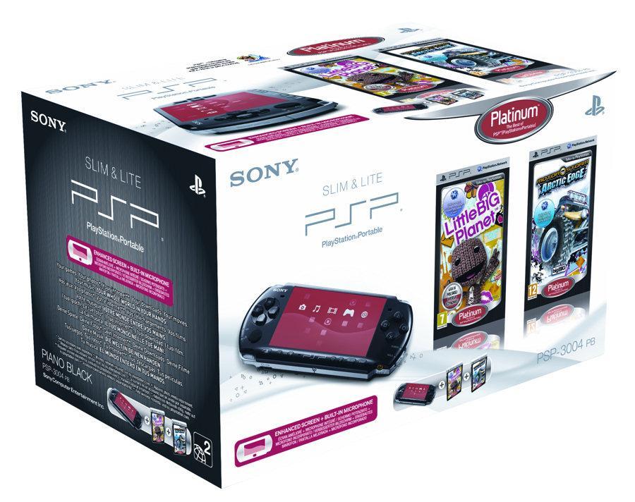 Sony PSP Slim Lite 3004 + gry