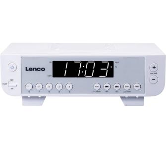 Radioodbiornik Lenco KCR-11 Radio FM Bluetooth Biały