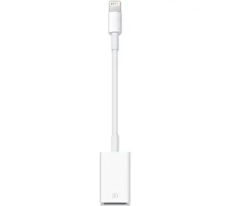 Adapter Apple MD821ZM/A przejściówka ze złącza Lightning na złącze USB aparatu