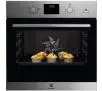 Piekarnik elektryczny parowy Electrolux 600 SteamBake EOD3C50TX Termoobieg Czarno-stalowy