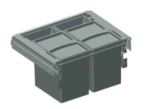 Sortownik odpadów Alveus Albio 50 2x17l 2x1l