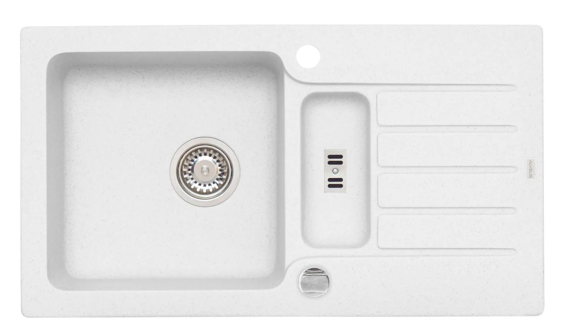 Zlewozmywak Alveus Niagara 70 1127011 Granitowy Biały